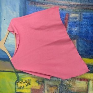 Parkhurst Ana poncho in Pink Salmon O/S NWOT